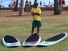 Gerry wit his new boards.