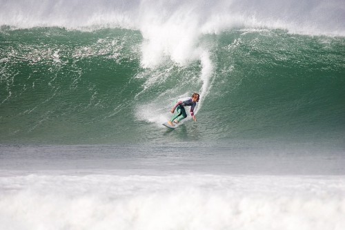 Me at the big wave contest at Fistral